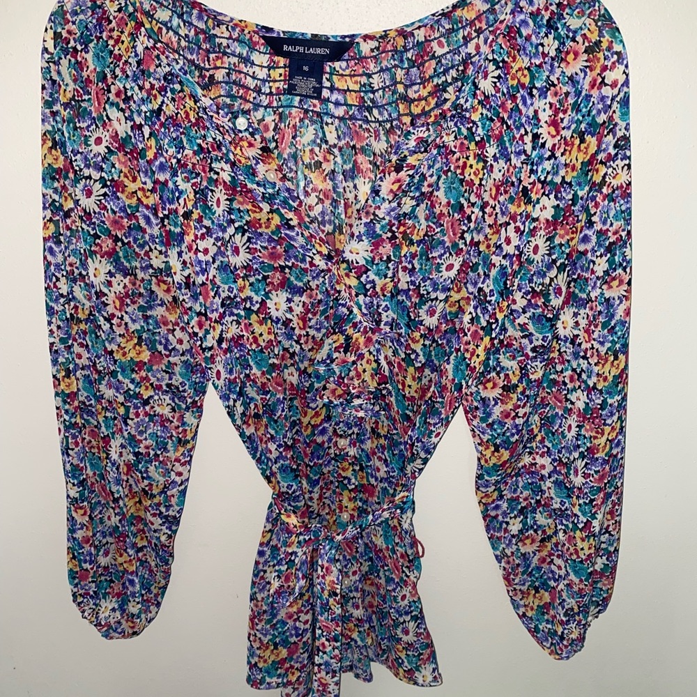 Ralph Lauren floral blouse